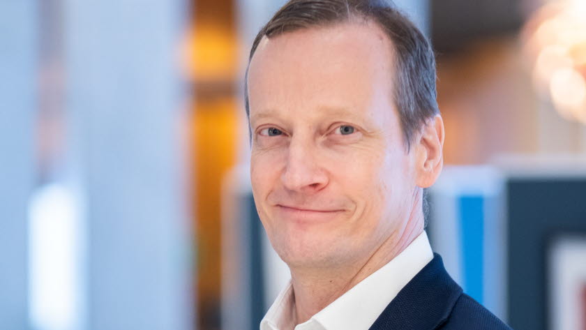 Anders Edholm, kommunikationsdirektör på SCA.