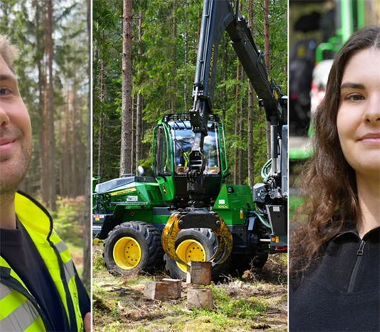 Bild på Maurice Hill, mer känd som L22, och Rebecca Sirberg, känd som Bexx.