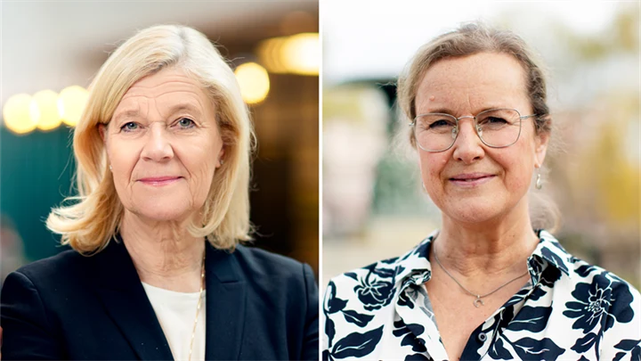 Lena-Liisa Tengblad och Annika Bergman.