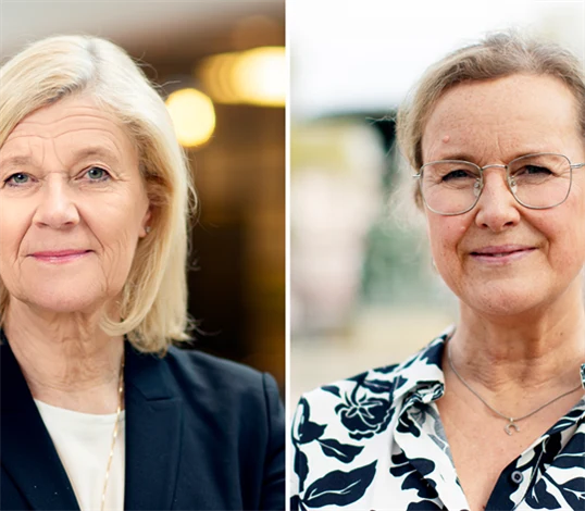 Lena-Liisa Tengblad och Annika Bergman.