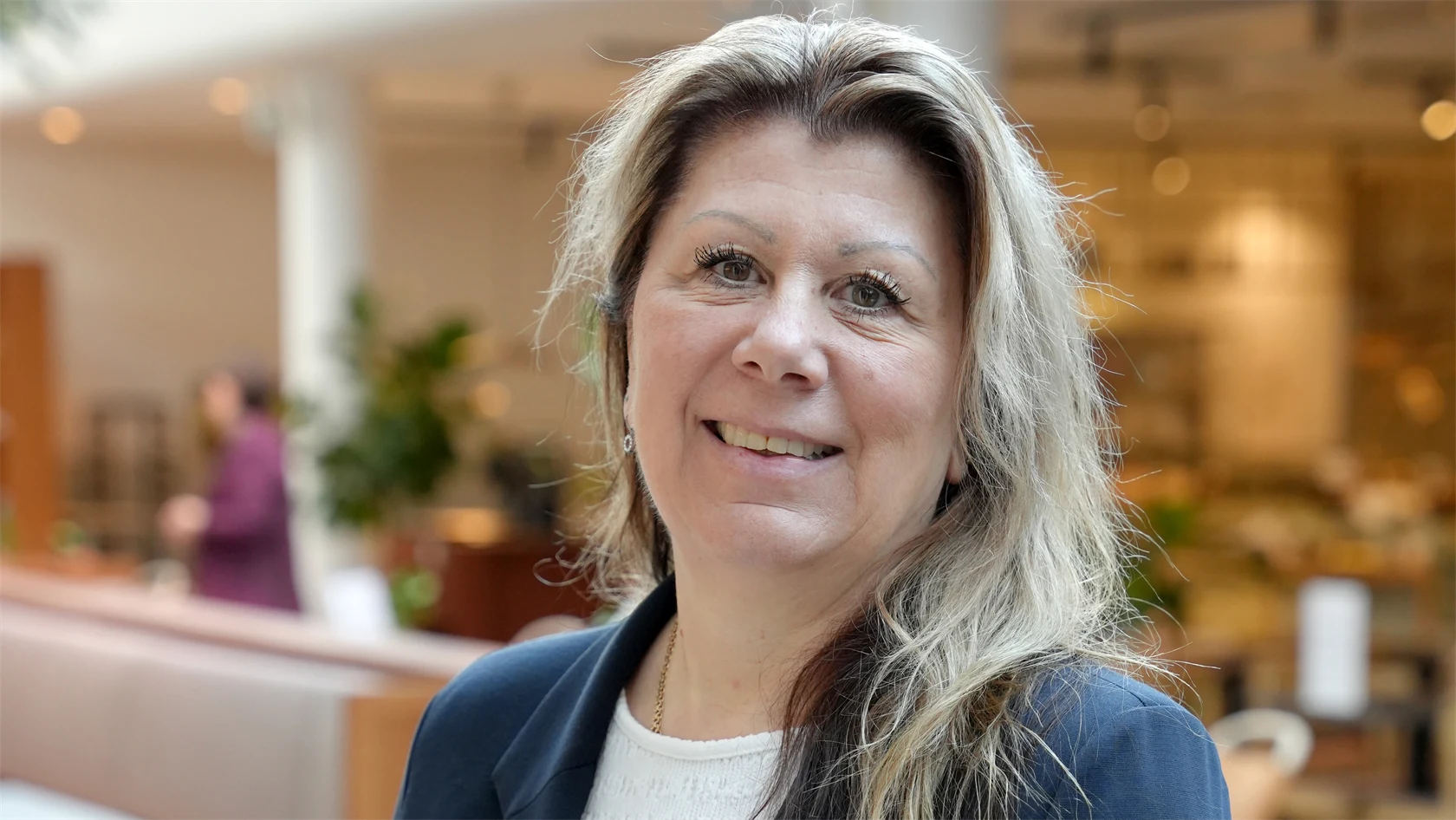 Bild på Pia Madsen, förhandlare på Gröna arbetsgivare.