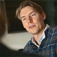 Bild på Joakim Wirén, chefsekonom på Gröna arbetsgivare.