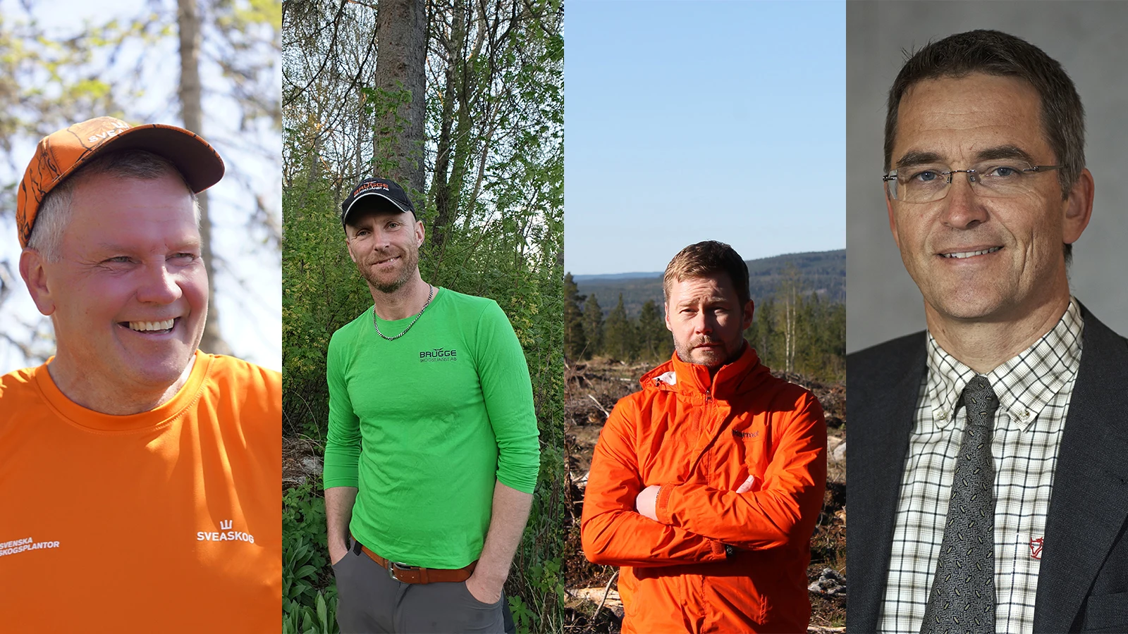 Fyra röster om hur Coronapandemin påverkat deras respektive verksamheter. Från vänster: Roland Eklund, Markus Brugge, Fredrik Gundhe och Ola Kårén.