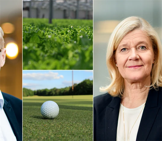 	Örjan Lenárd, förhandlingschef Gröna arbetsgivare, och Lena-Liisa Tengblad, vd Gröna arbetsgivare.