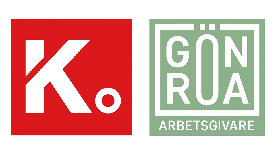 Gröna arbetsgivares och Kommunals logotyper